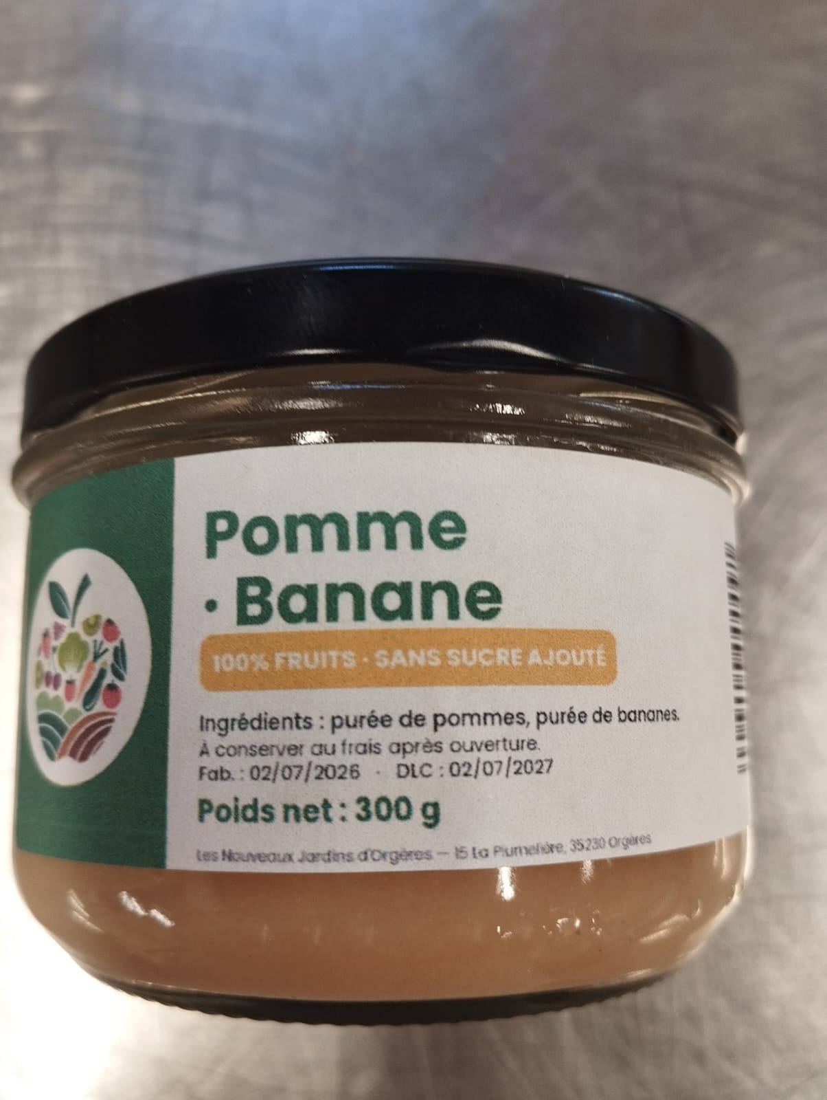 Compote Pomme banane